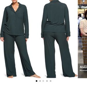 NWT SKIMS Ribbed Pajama Set